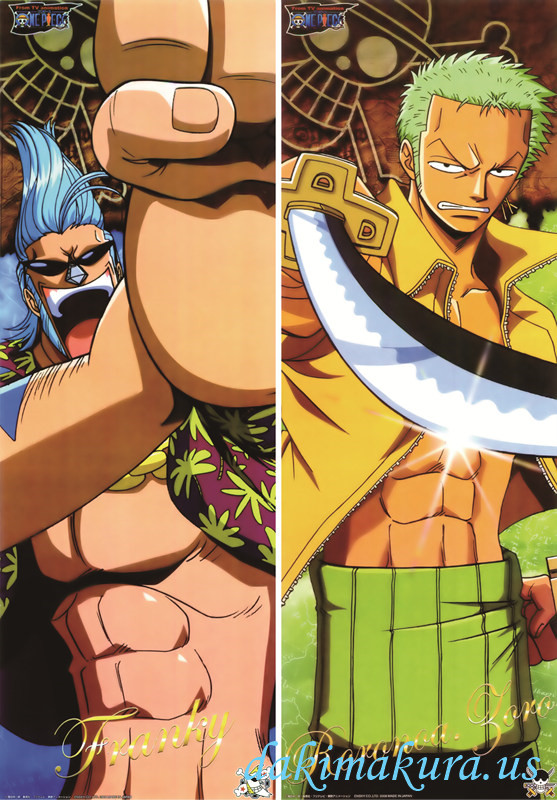 One Piece - Roronoa Zoro Full body waifu anime pillowcases